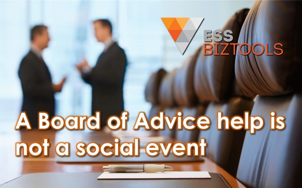 A Board of Advice help is not a social event