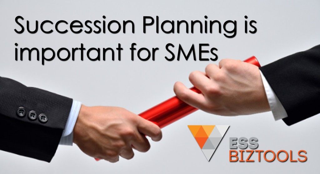 Succession Planning is important for SMEs