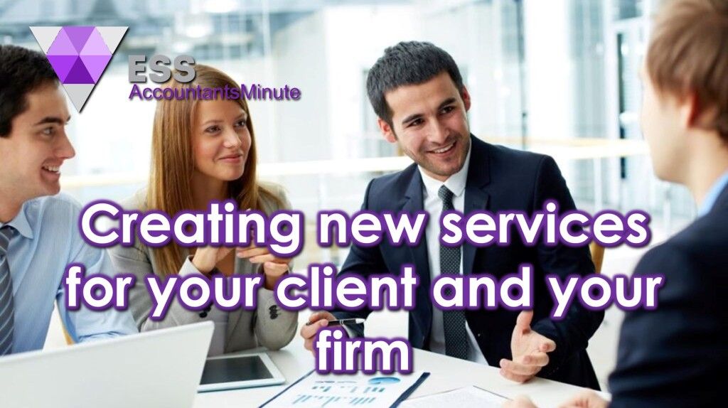 Creating new services for your client and your firm
