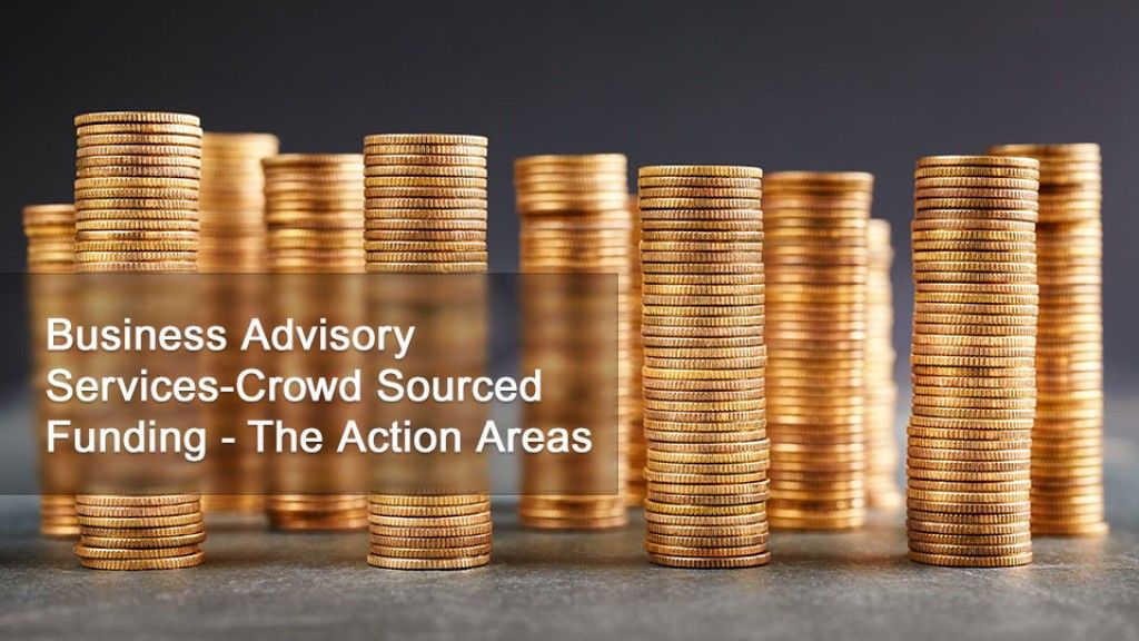 Business Advisory Services - Crowd Sourced Funding - The Action Areas