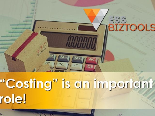 "Costing" is an important role!