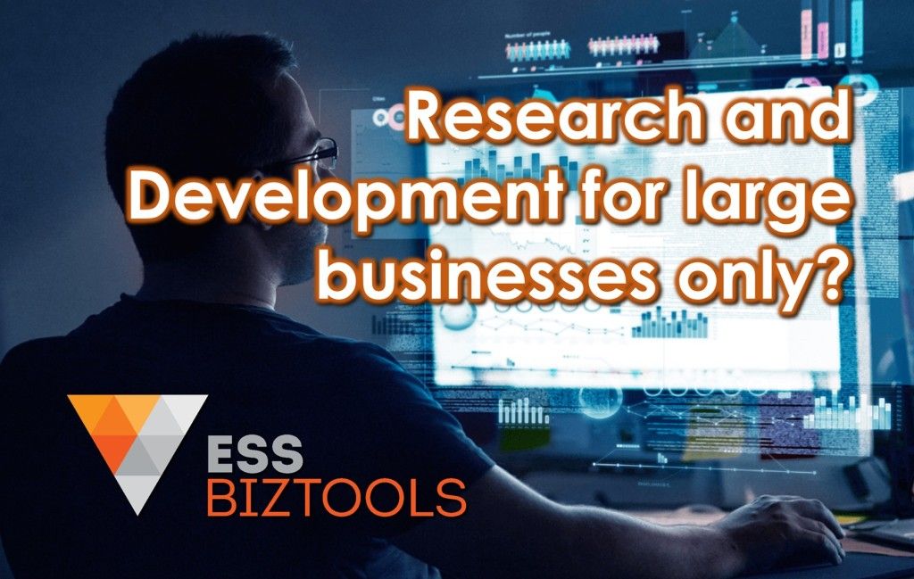 Research and Development for large businesses only?