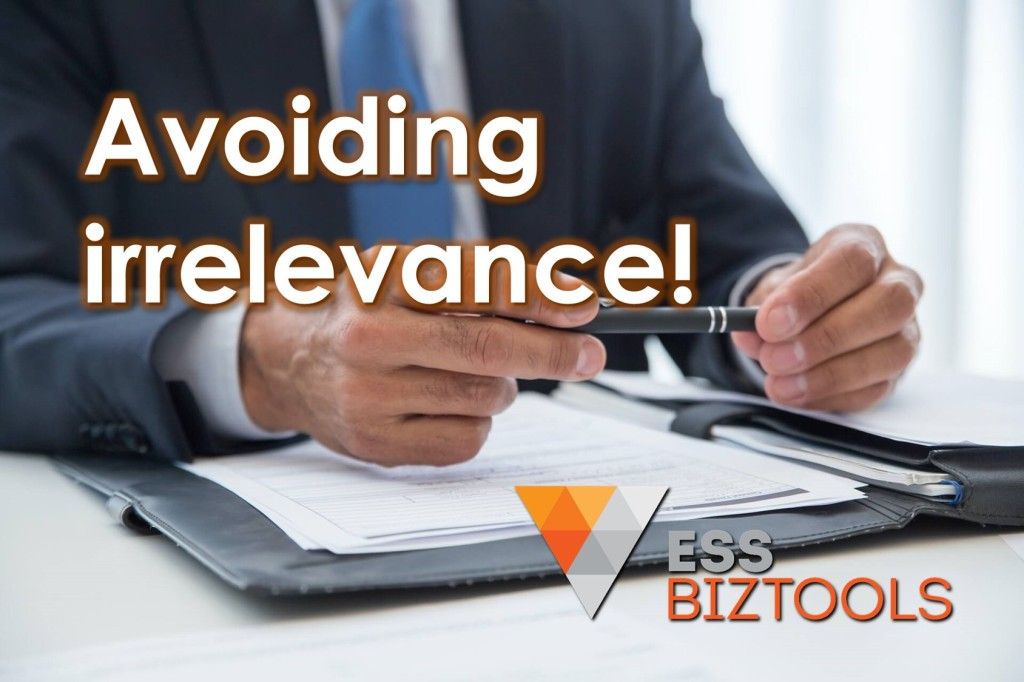 Avoiding irrelevance!