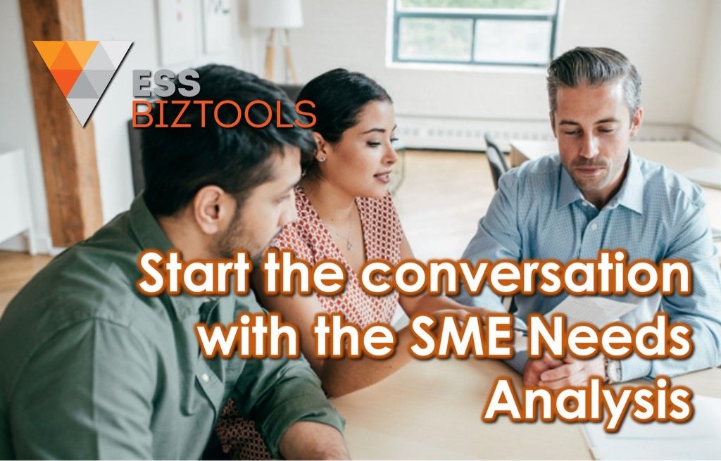 Start the conversation with the SME Needs Analysis