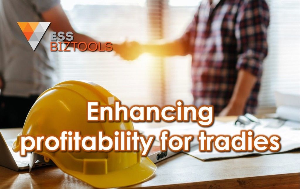 Enhancing profitability for tradies