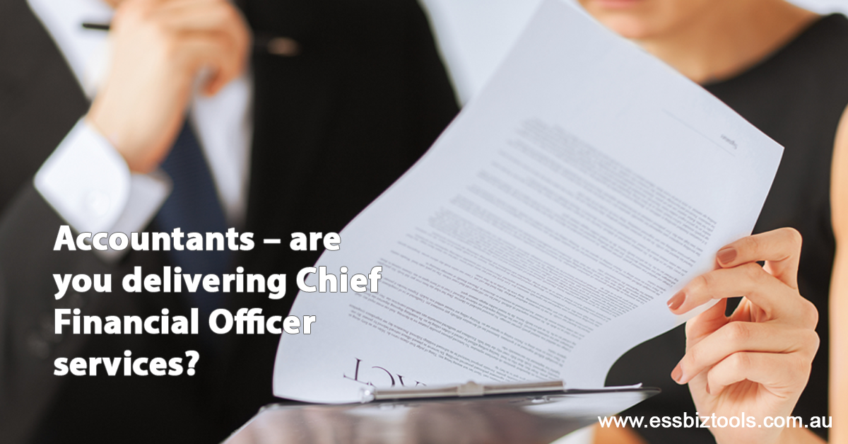 Accountants – are you delivering Chief Financial Officer services?